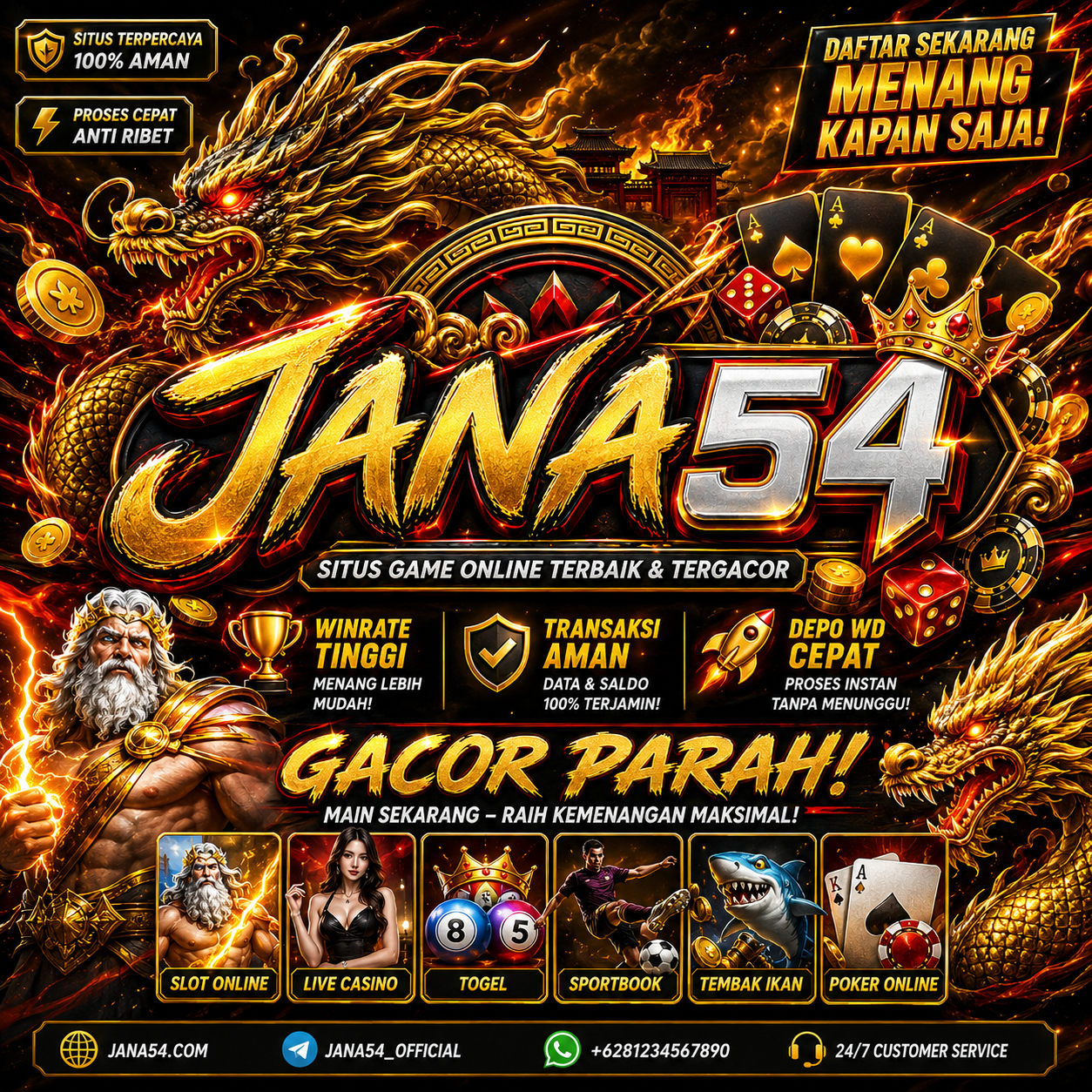 JANA54 : Analisa Pergerakan Algoritma Permainan Untuk Peluang Hasil Terbaik Hari ini
